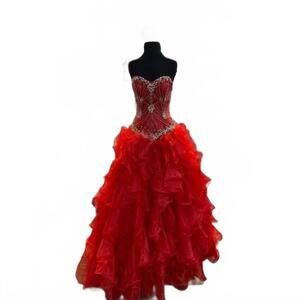 NEW QUINCEANERA COLLECTION women's prom dress in red